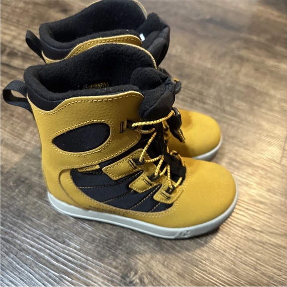 Merrell Unisex-Child Snow Bank 4.0 Waterproof Boot Wheat/Black - Size US 12 - Picture 6 of 9